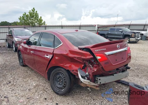 2016 Nissan Sentra Sv from USA, damaged, VIN 3N1AB7AP2GY277187